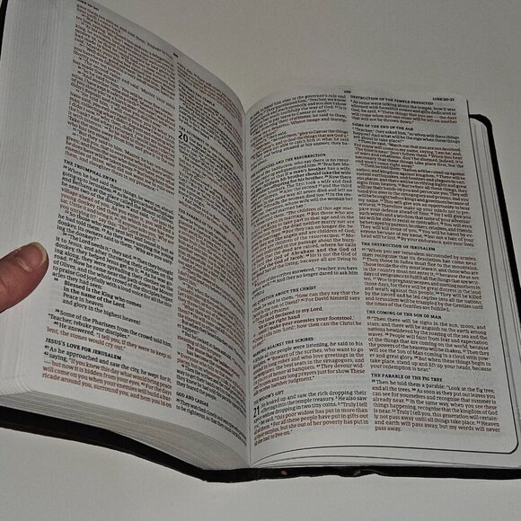 VTG Holy Bible CSB Christian Standard Bible Holman Red Letter Edition 2018 - Picture 15 of 16